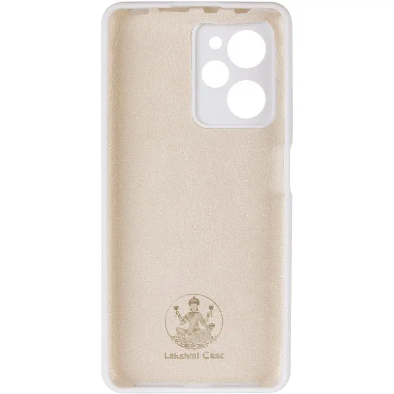 Чохол Silicone Cover Ummi Lakshmi Full Camera (AA) для Xiaomi Poco X5 Pro 5G Білий / White - фото 3
