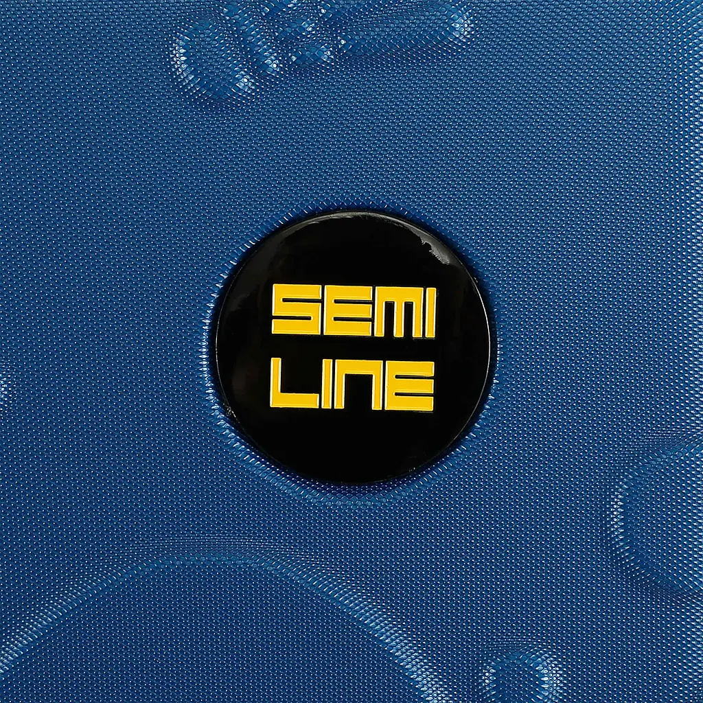 Валіза мала дитяча Semi Line 20 дюймів (S) дюймів (S) ABS-Plastic Blue/Yellow (T5888-2) - фото 7