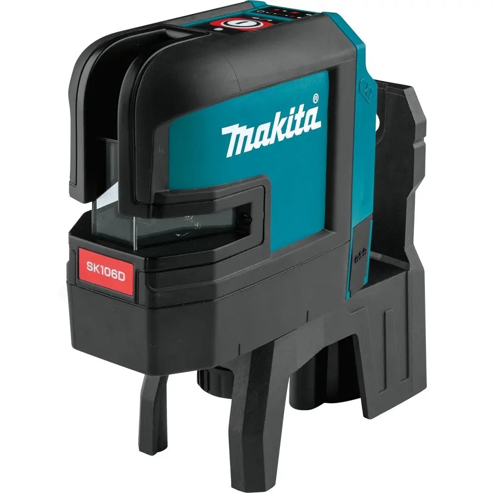 Нівелір лазерний акумуляторний Makita SK106DZ (25 м, 2 промені, червоний, CXT, без акумулятора та зарядного пристрою) - фото 2