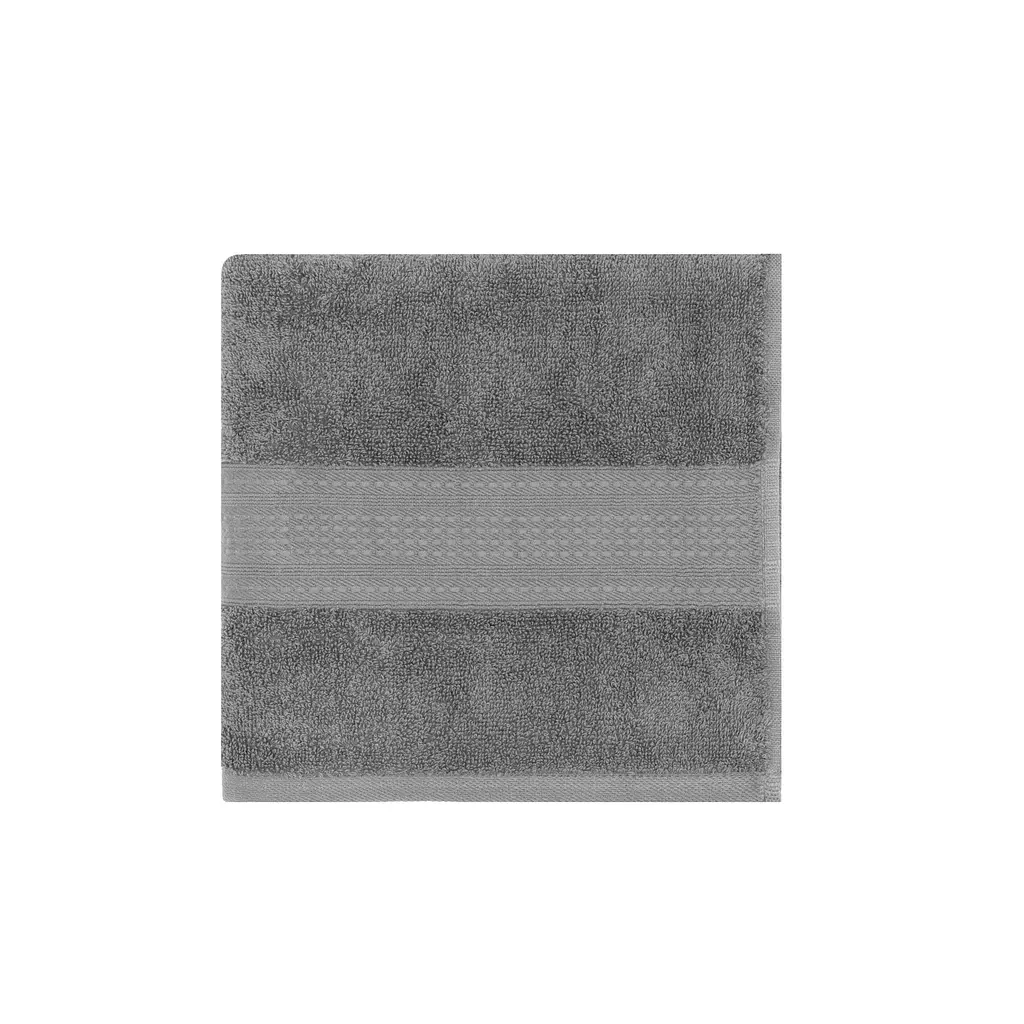 Рушник махровий Ardesto SuperSoft 50х90 см 100% бавовна сірий (ART2250SLP)  - фото 2