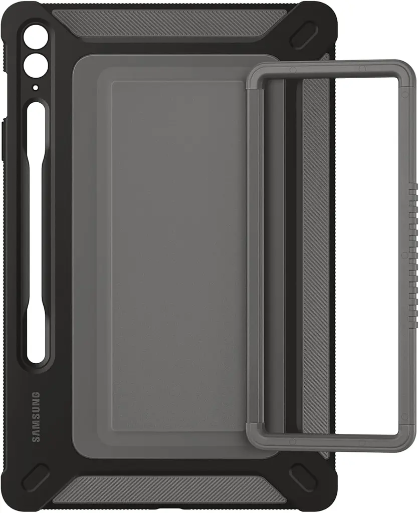 Чохол Samsung Outdoor Cover для Tab S9 FE+ 12.4 (X610 / X616) Black (EF-RX610CBEGWW) - фото 5