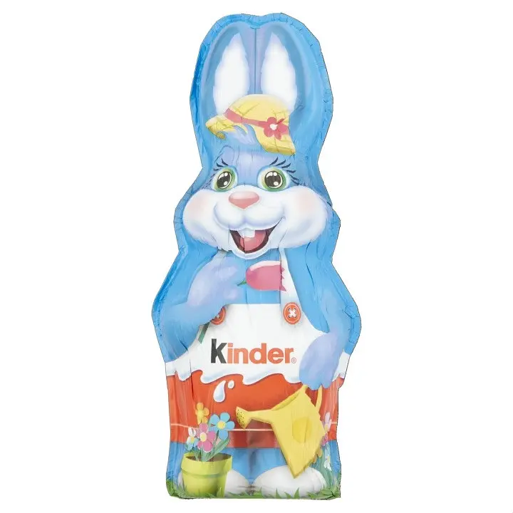 Фігурка шоколадна Kinder Великодній заєць у шапці 110 г
