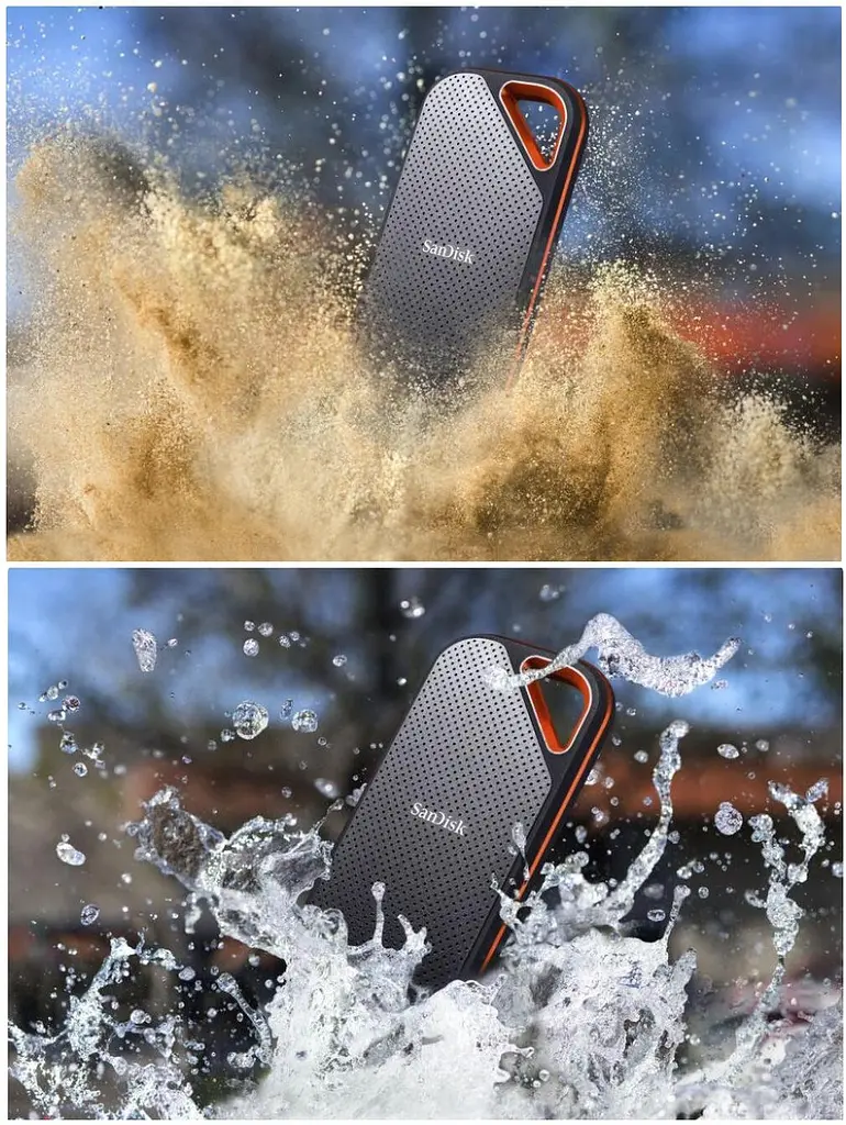 Портативний SSD-диск накопичувач SanDisk Extreme PRO V2 2 TB (SDSSDE81-2T00-G25) - фото 7