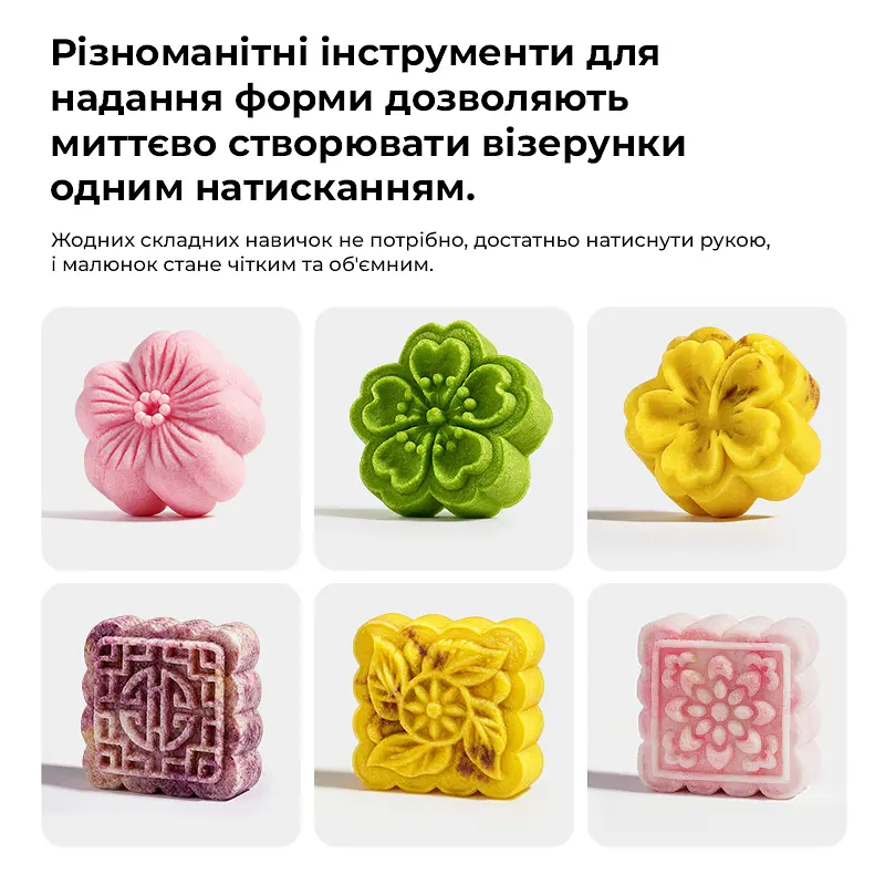 Набір кінетичного піску по створенню тістечок Mideer (MD2325) - фото 3
