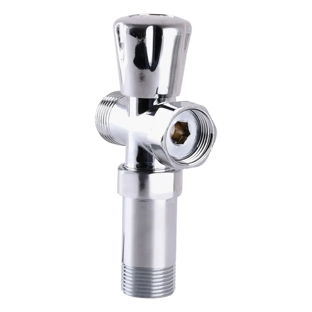 Кран вентильний для пральної машини Selba 3/4″x3/4″x3/4″ з подовжувачем A7250 000000709 - фото 2