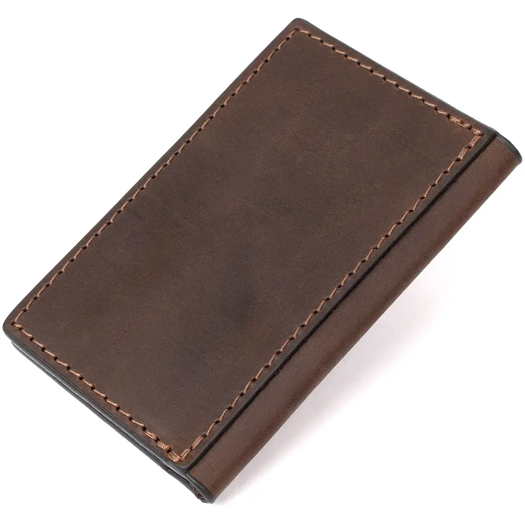Шкіряний картхолдер GRANDE PELLE 6х9.5 см acs0025926 - фото 2
