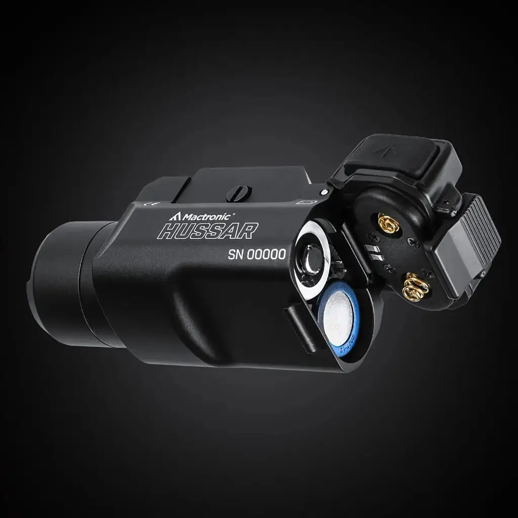 Фонарь подствольный тактический Mactronic Hussar 1050 лм 250 м Cree XP-L Picatinny Glock CR123A RCR123A DSS IPX6 черный - фото 5
