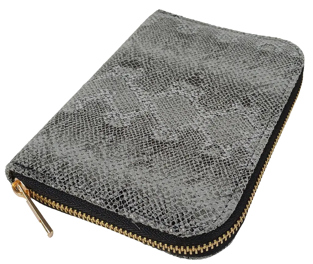 Органайзер для прикрас футляр Travel Jewelry Case 16х12,5х2,5 см Сірий - фото 3