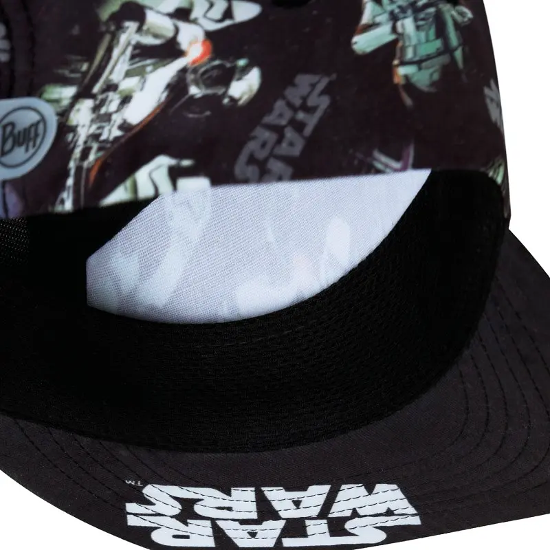 Кепка Buff Kids 5 Panels Cap Star Wars first order black Чорний-Білий - фото 3