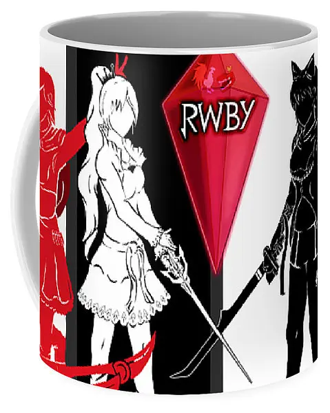 Кружка GeekLand RWBY Червоний, Білий, Чорний, Жовтий RWBY.02.03 - фото 2