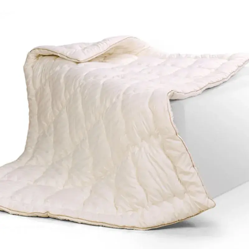 Ковдра MirSon вовняна Mikrosatin Gold Woolen Hand Made 168 демі 200x220 см (2200000460417) - фото 11