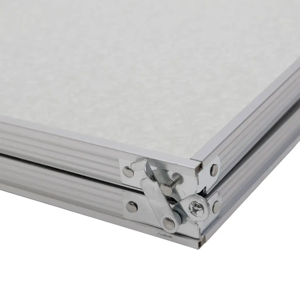 Стол со стульями Lugi 8812-4 раскладной 120х60х55 см белый - фото 8