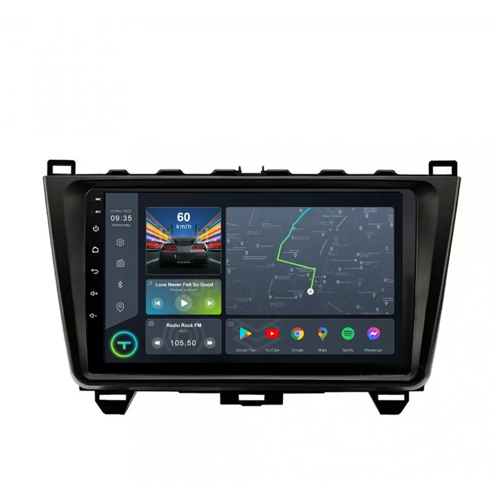 Штатна магнітола TORSSEN Mazda 6GH 2007-2012 FL9 4+64Gb 4G Carplay DSP