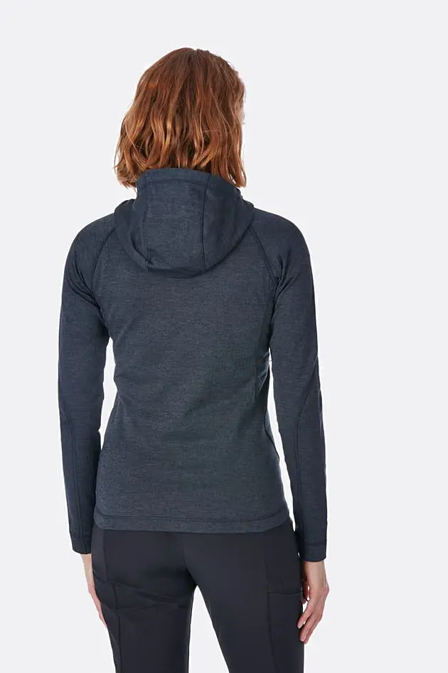 Флісова кофта Rab Nucleus Hoody wmns 12 Темно-синій - фото 2