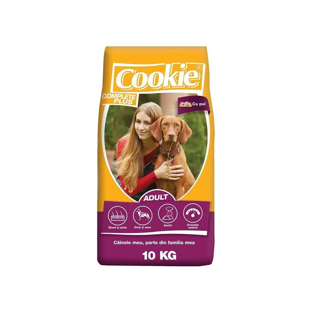 Корм сухий Cookie with Chicken з куркою для дорослих собак, 10 кг - фото 2