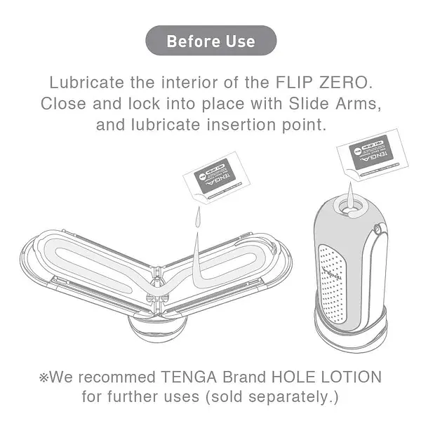 Мастурбатор Tenga Flip Zero Gravity розкладний, 18х5 см (білий) - фото 7