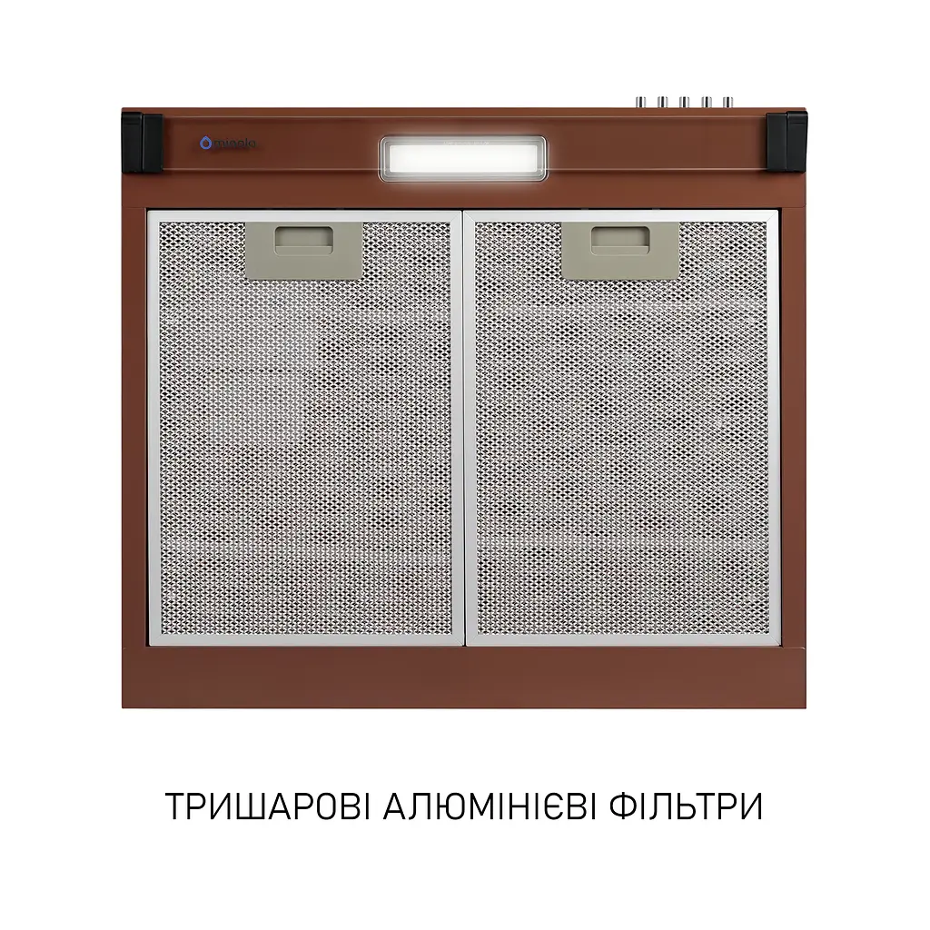 Витяжка плоска Minola HPL 522 BR - фото 6
