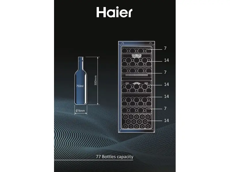 Винный шкаф Haier HWS77GDAU1 - фото 2
