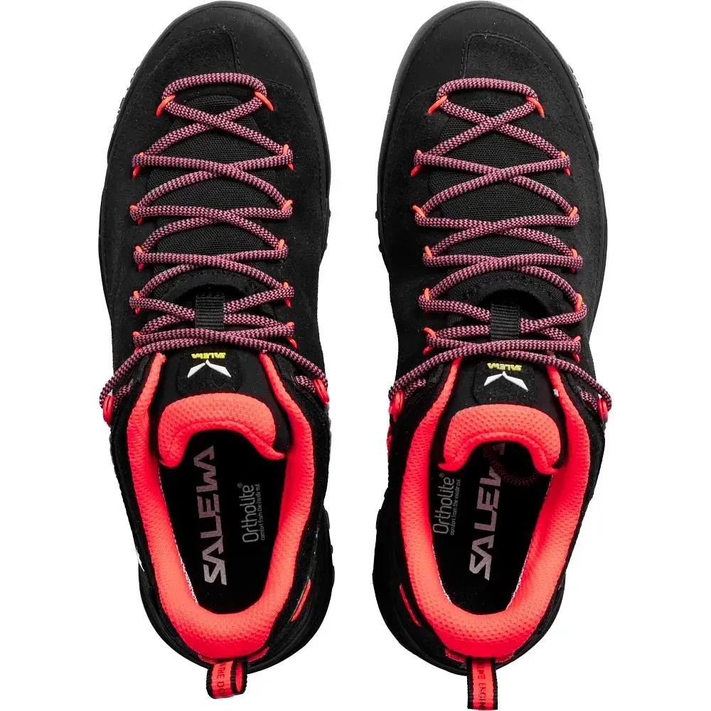 Кроссовки женские Salewa WS Wildfire Leather черный 37 - фото 6