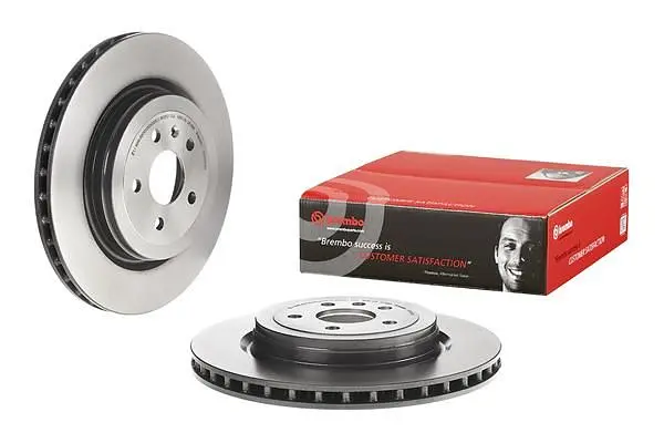 Диск гальмівний вентильований Tesla Model S, Model X 12-25р Brembo (09.N266.21) - фото 2