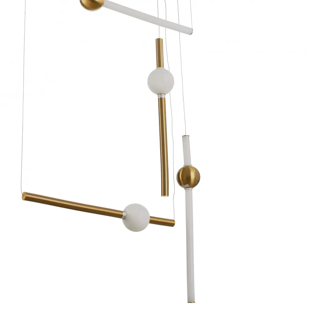 Світильник стельовий Brille підвісний лофт молекула світлодіодний BL-901S/63W WW G - фото 2