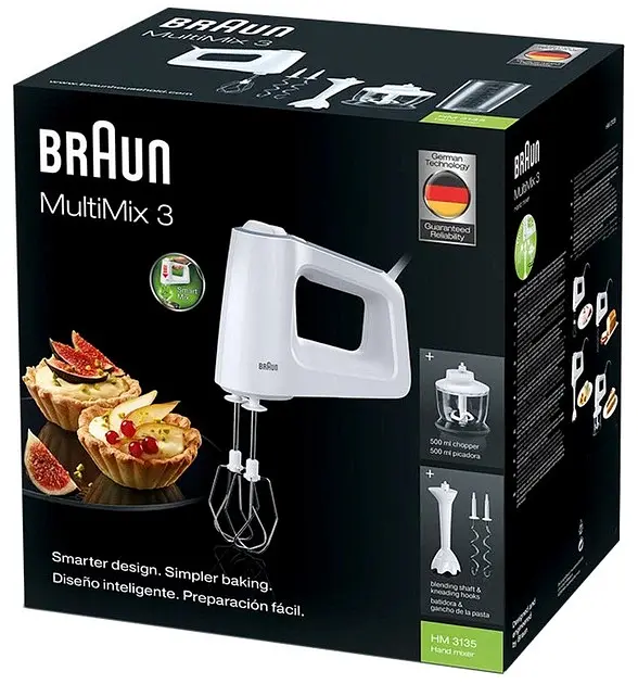 Миксер Braun HM 3135 WHITE (00000011941) - фото 10