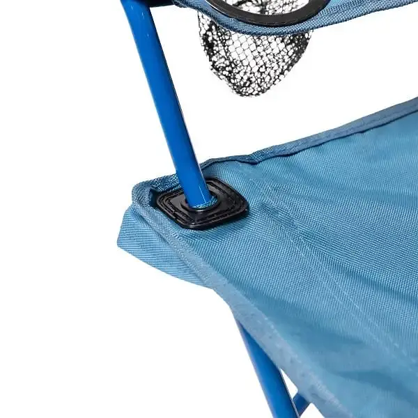 Детское кресло туристическое Lugi складное синее SJ-0065BL - фото 9