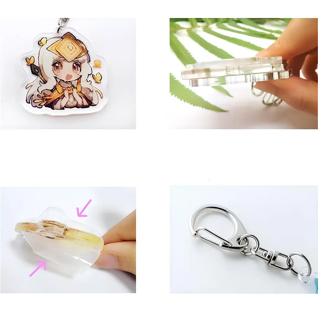 Брелок акриловый Синяя тюрьма: Блю Лок Сэйсиро Наги Blue Lock Seishirou Nagi 5 см - фото 2