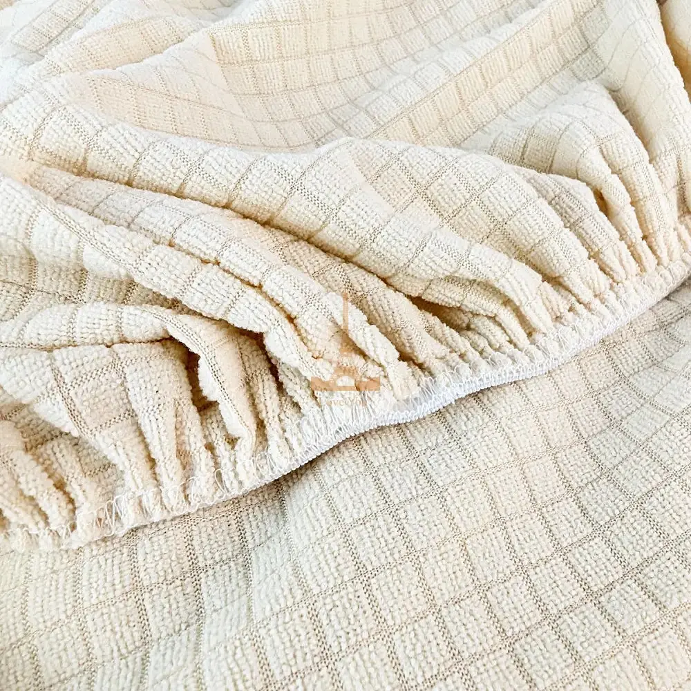 Чохол Love You Corn Fleece на стілець айворі (83183) - фото 2