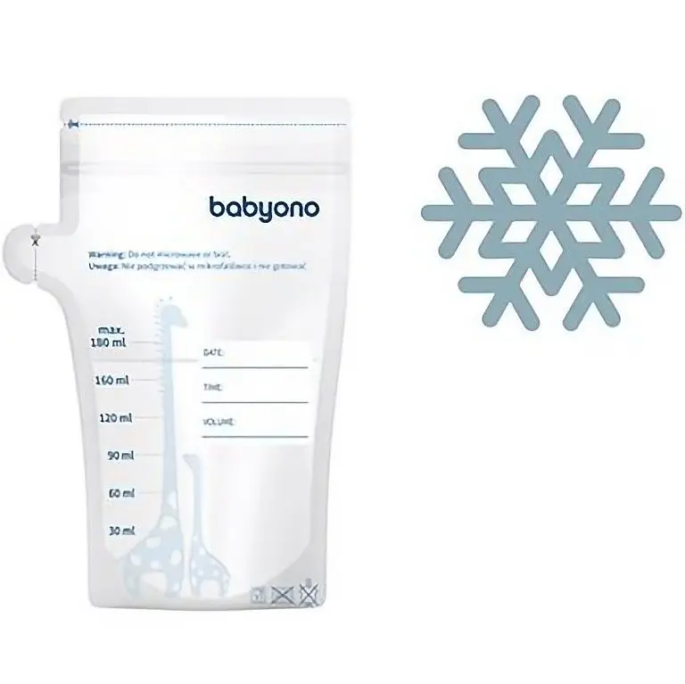 Пакеты для хранения грудного молока BabyOno, 180 мл, 30 шт. (1084) - фото 7