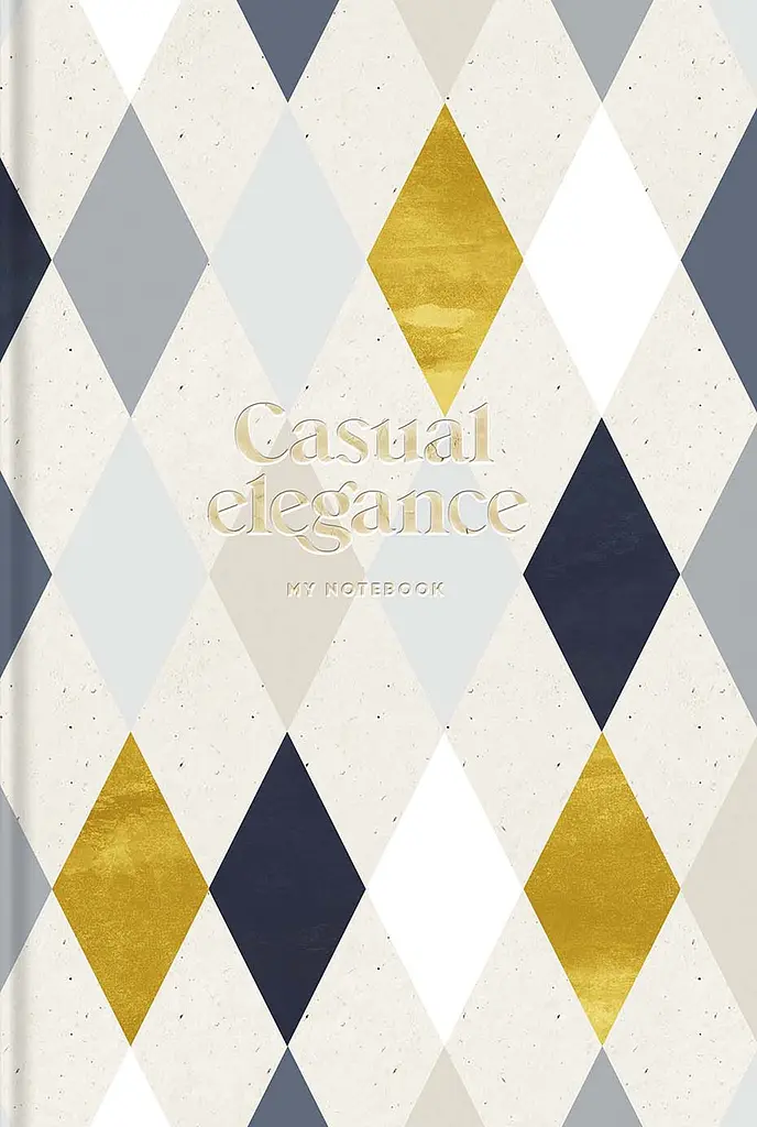 Зошит в інтегральній палітурці «Casual elegance» у клітинку