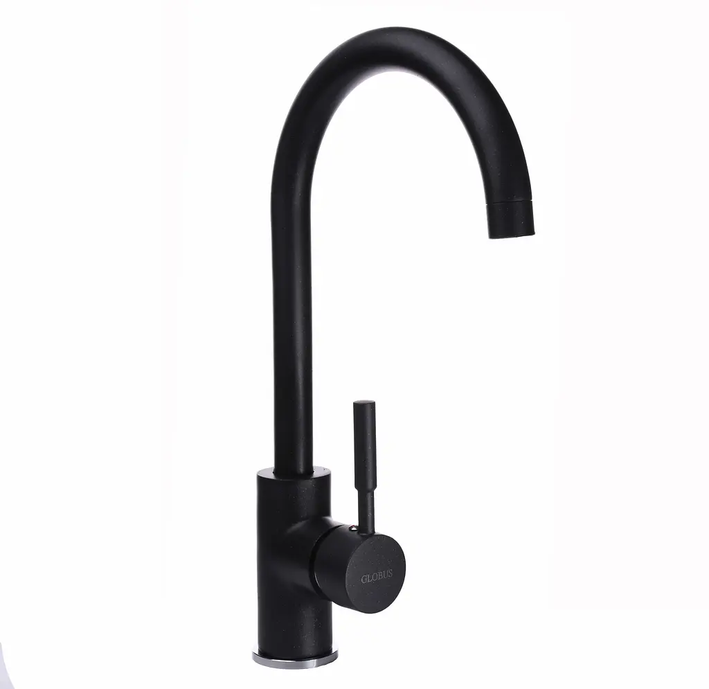 Змішувач для кухні Globus Lux Lazer GLLR-0203S-1-Onix Чорний - фото 5