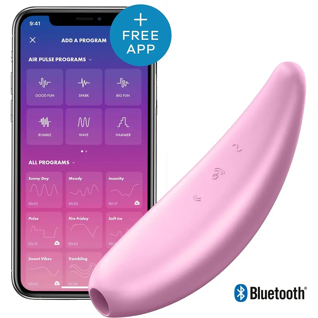Вакуумний кліторальний стимулятор Satisfyer Curvy 3+ - фото 4