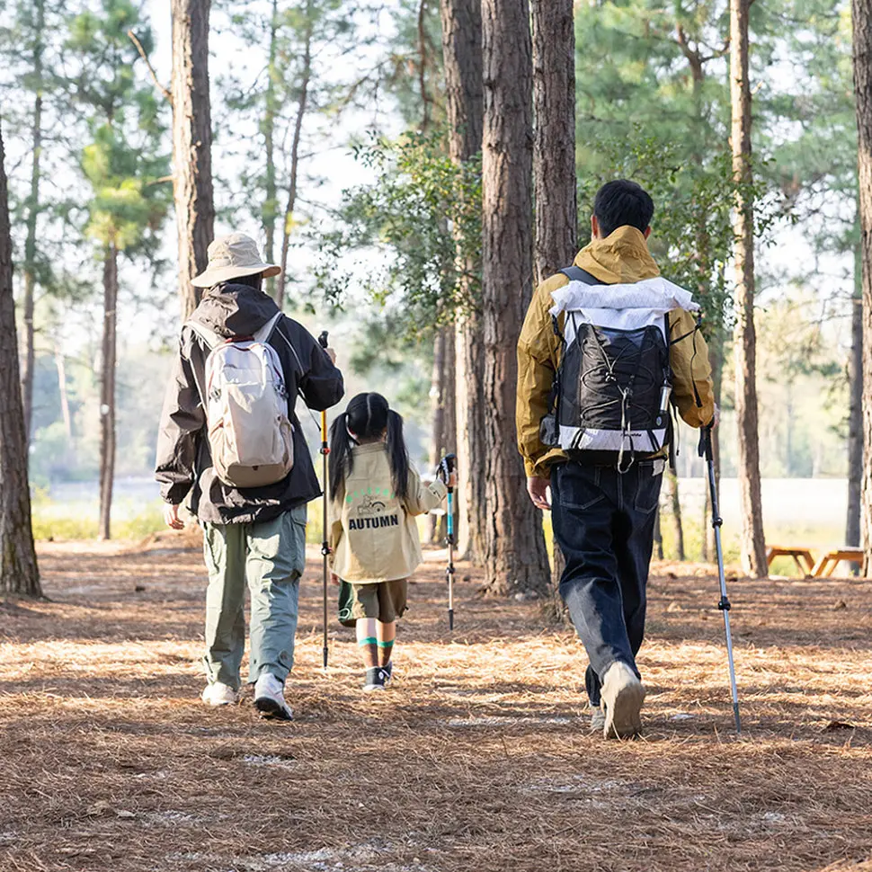 Комплект із трекінгових палиць алюмінієвих, 2 шт Naturehike NH17D001-Z, 61–135 см, зелений - фото 6