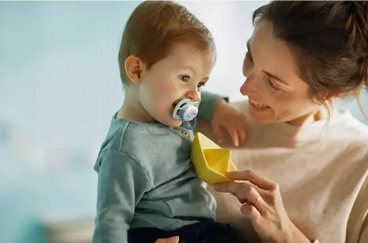 Пустушка Philips Avent Ultra Air I love для хлопчика, 0-6 міс, 2 шт. (SCF080/01) - фото 7