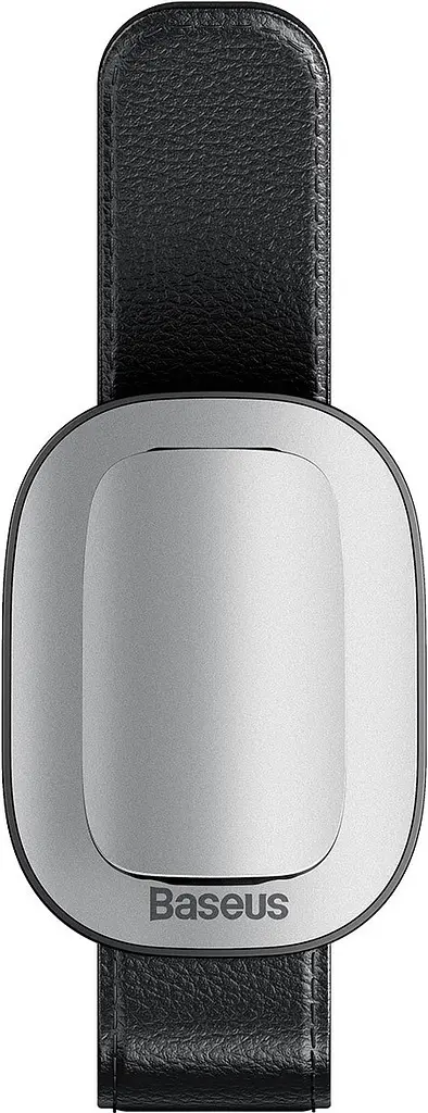 Автотримач для окулярів Baseus Platinum Vehicle Eyewear Clip Clamping Type Silver (ACYJN-B0S) - фото 2