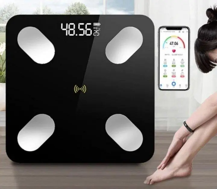 Розумні Bluetooth смарт-ваги електронні підлогові з додатком для смартфона до 180 кг - фото 4