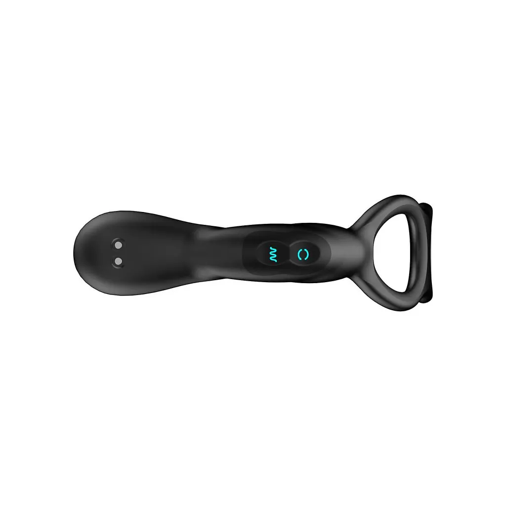 Масажер простати Nexus Revo Embrace з головкою, яка обертається та з ерекційним кільцем - фото 3
