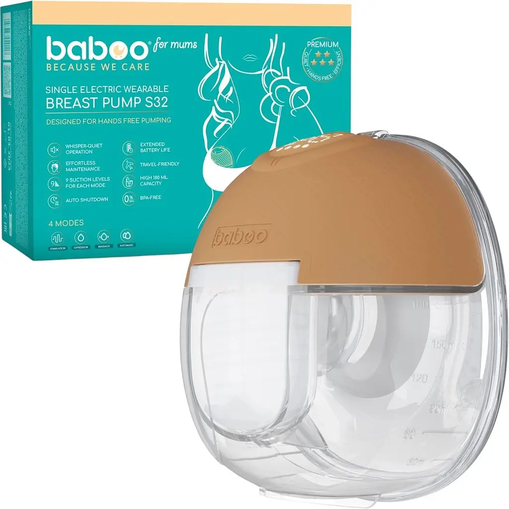 Молоковідсмоктувач Baboo електричний портативний какао - фото 2