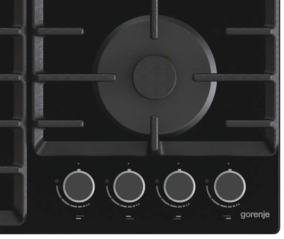 Газова варильна поверхня Gorenje GT642AB Чорний (6735429) - фото 4