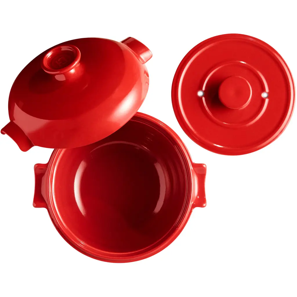 Кастрюля для риса Emile Henry Flame 19.5x20.5 см красная (344577) - фото 4