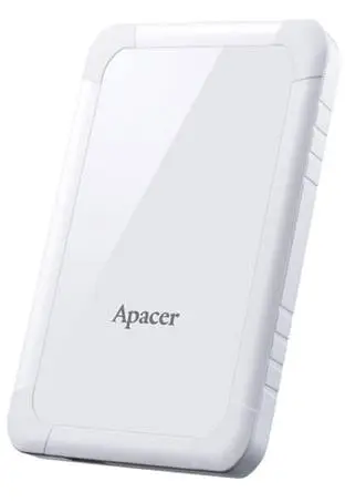 Внешний жесткий диск Apacer 1TB USB 3.1 2.5" AC532 (AP1TBAC532W-1) White - фото 2