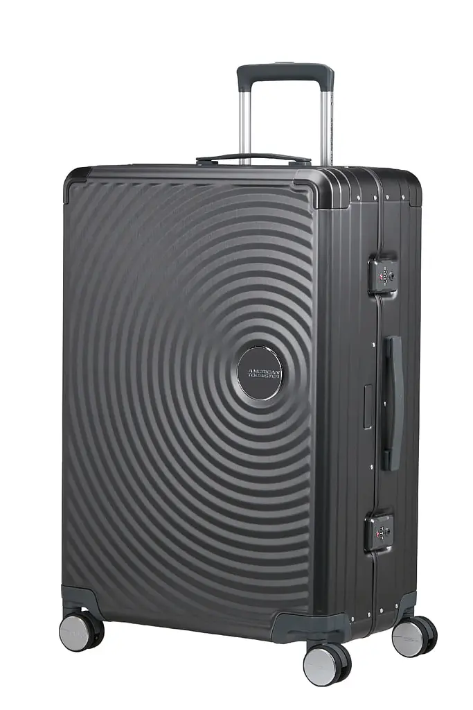 Валіза 77 См American Tourister SOUNDBOX ALU BRUSHED ANTHRACIT 77x52x30 MI3*18003 - фото 3
