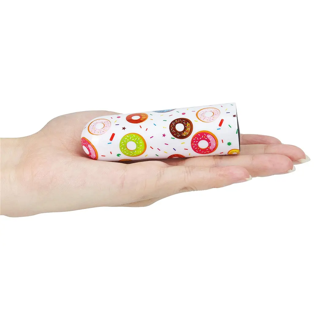 Вібратор для клітора Lovetoy Donut Massager 8.5 см (білий) - фото 7
