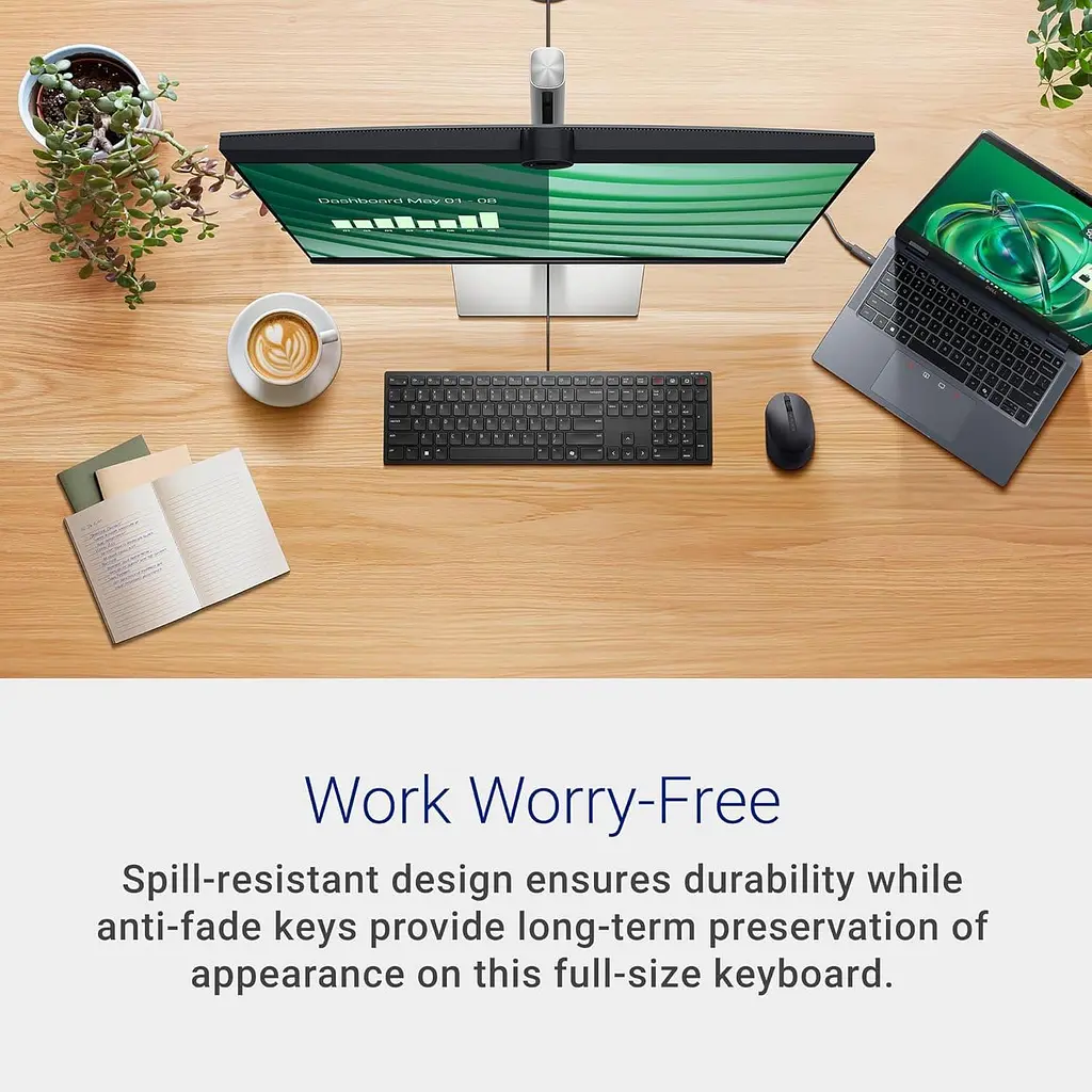 Клавіатура Dell KB525C Pro Wired Collaboration Keyboard Ukrainian (580-BBTG) - фото 10