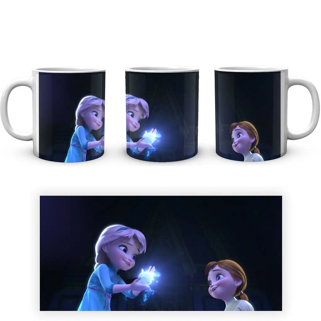 Кружка GeekLand Frozen Холодное Сердце Эльза Анна FZ.002.11 330 мл белая - фото 4