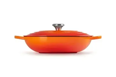 Каструля з кришкою Le Creuset Oblong Casserole 21112310902430 31 см 3.3 л вогняна - фото 2
