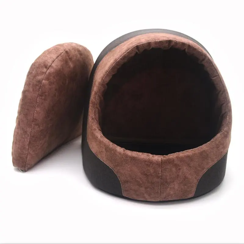 Будка для котів та собак Zoo-hunt Фокс коричнева №3 520х440х440 мм (ZH41246893-1) - фото 2