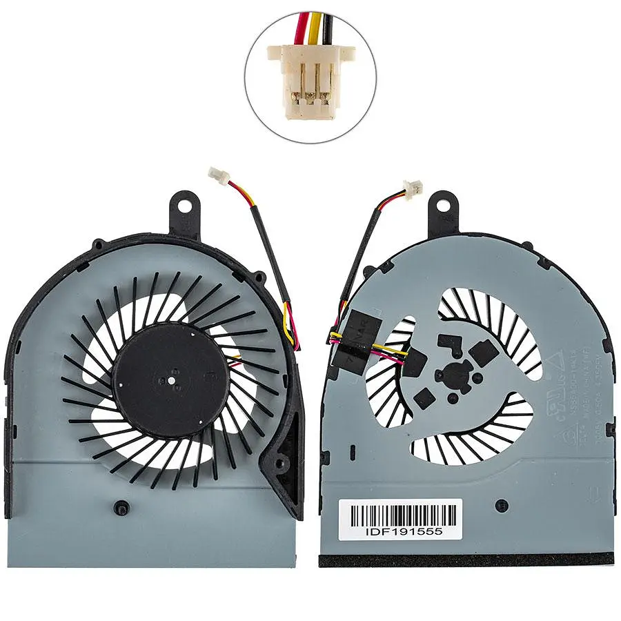 Вентилятор для ноутбука DELL INSPIRON 5458 5459 5558 5555 5558 5559 5755 5758 3558 DC 5V 0.5A 3pin (0M4V7Y) (Кулер)