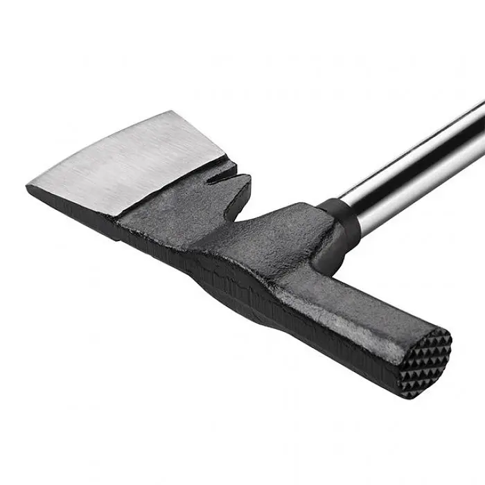 Топор монтажный INTERTOOL HT-0260, 600 г, с металлической ручкой и гвоздодёром - фото 4